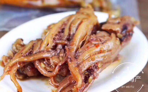 香辣魷魚頭、八捎頭